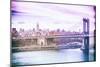 Pastel Series - New York City-Philippe Hugonnard-Mounted Photographic Print