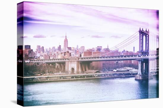 Pastel Series - New York City-Philippe Hugonnard-Stretched Canvas