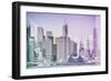 Pastel Series - New York City-Philippe Hugonnard-Framed Photographic Print