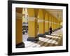 Pastel Shades and Colonial Architecture on the Plaza De Armas in Lima, Peru-Andrew Watson-Framed Photographic Print