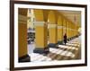 Pastel Shades and Colonial Architecture on the Plaza De Armas in Lima, Peru-Andrew Watson-Framed Photographic Print