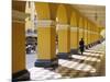 Pastel Shades and Colonial Architecture on the Plaza De Armas in Lima, Peru-Andrew Watson-Mounted Photographic Print
