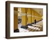 Pastel Shades and Colonial Architecture on the Plaza De Armas in Lima, Peru-Andrew Watson-Framed Photographic Print