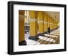 Pastel Shades and Colonial Architecture on the Plaza De Armas in Lima, Peru-Andrew Watson-Framed Photographic Print