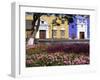 Pastel Shades and Wrought Iron Grillwork Dominate Colonial Architecture in Centre of Trujillo, Peru-Andrew Watson-Framed Photographic Print