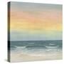 Pastel Shoreline View III-Michael Willett-Stretched Canvas