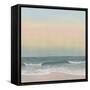 Pastel Shoreline View IV-Michael Willett-Framed Stretched Canvas