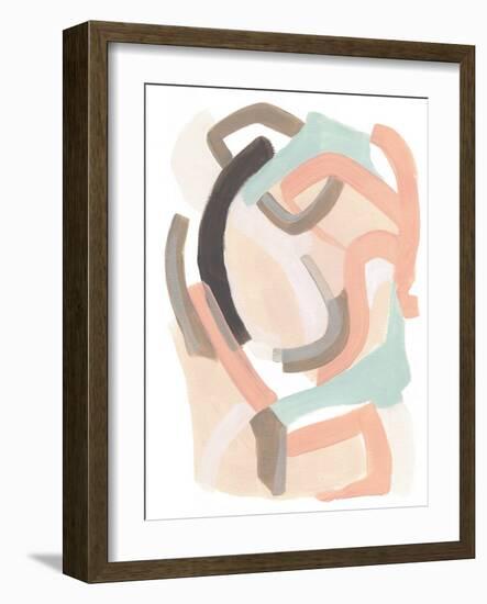 Pastel Signal III-June Vess-Framed Art Print