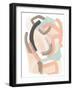 Pastel Signal III-June Vess-Framed Art Print