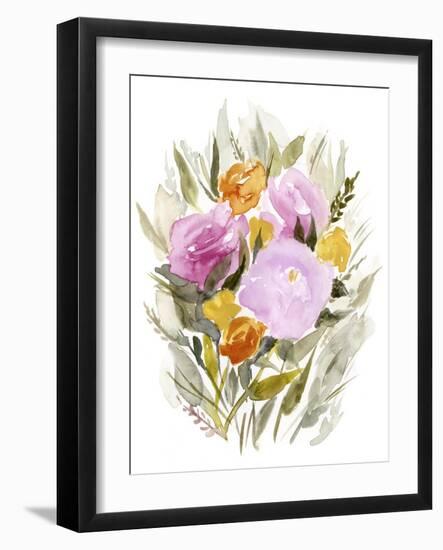 Pastel Sprig I-Victoria Borges-Framed Art Print