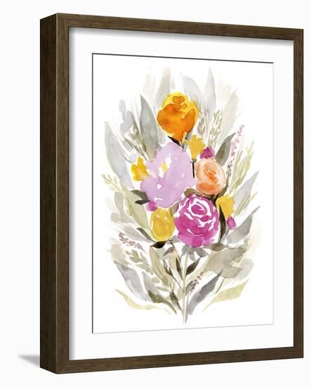 Pastel Sprig II-Victoria Borges-Framed Art Print