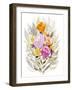 Pastel Sprig II-Victoria Borges-Framed Art Print