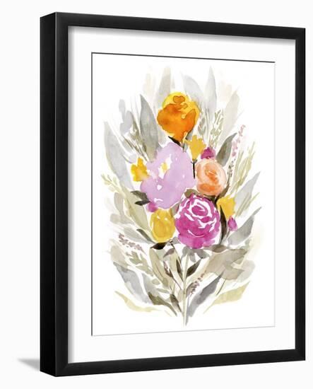 Pastel Sprig II-Victoria Borges-Framed Art Print