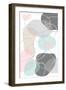 Pastel Stones I-Martina Pavlova-Framed Art Print