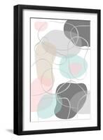 Pastel Stones I-Martina Pavlova-Framed Art Print