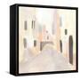 Pastel Streets I-Annie Warren-Framed Stretched Canvas