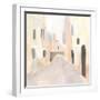 Pastel Streets I-Annie Warren-Framed Art Print