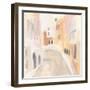 Pastel Streets II-Annie Warren-Framed Art Print