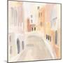 Pastel Streets II-Annie Warren-Mounted Art Print