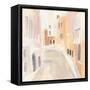 Pastel Streets II-Annie Warren-Framed Stretched Canvas