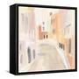 Pastel Streets II-Annie Warren-Framed Stretched Canvas