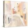 Pastel Streets II-Annie Warren-Stretched Canvas