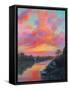 Pastel Surise, 2017-Lee Campbell-Framed Stretched Canvas