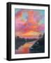 Pastel Surise, 2017-Lee Campbell-Framed Giclee Print