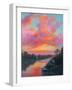 Pastel Surise, 2017-Lee Campbell-Framed Giclee Print