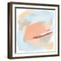 Pastel Swipe II-June Vess-Framed Art Print