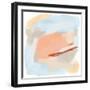 Pastel Swipe II-June Vess-Framed Art Print