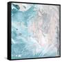 Pastel Swirl I-J. Holland-Framed Stretched Canvas