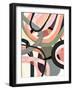 Pastel Tangle I-Nikki Galapon-Framed Art Print