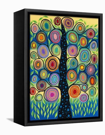 Pastel Tree of Life-Kerri Ambrosino-Framed Stretched Canvas