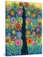 Pastel Tree of Life-Kerri Ambrosino-Stretched Canvas