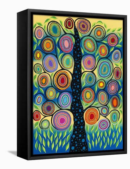 Pastel Tree of Life-Kerri Ambrosino-Framed Stretched Canvas