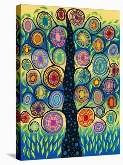 Pastel Tree of Life-Kerri Ambrosino-Stretched Canvas
