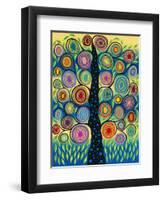 Pastel Tree of Life-Kerri Ambrosino-Framed Premium Giclee Print