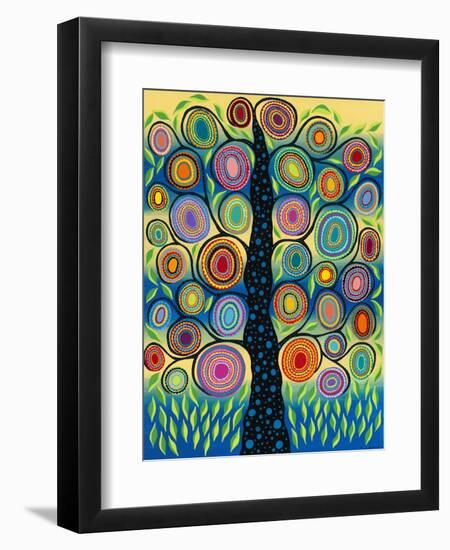 Pastel Tree of Life-Kerri Ambrosino-Framed Premium Giclee Print