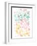 Pastel Triangles Mate-OnRei-Framed Art Print