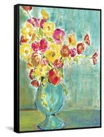 Pastel Vase I-Julia Minasian-Framed Stretched Canvas