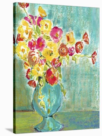 Pastel Vase I-Julia Minasian-Stretched Canvas