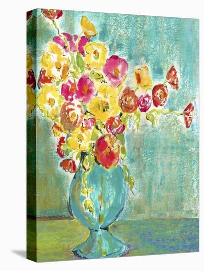 Pastel Vase I-Julia Minasian-Stretched Canvas