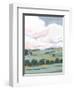 Pastel View II-Victoria Borges-Framed Art Print