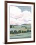 Pastel View II-Victoria Borges-Framed Art Print