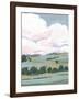 Pastel View II-Victoria Borges-Framed Art Print