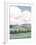 Pastel View II-Victoria Borges-Framed Art Print