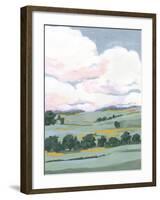 Pastel View II-Victoria Borges-Framed Art Print