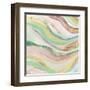 Pastel Waves I-Tom Reeves-Framed Art Print