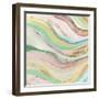 Pastel Waves I-Tom Reeves-Framed Art Print